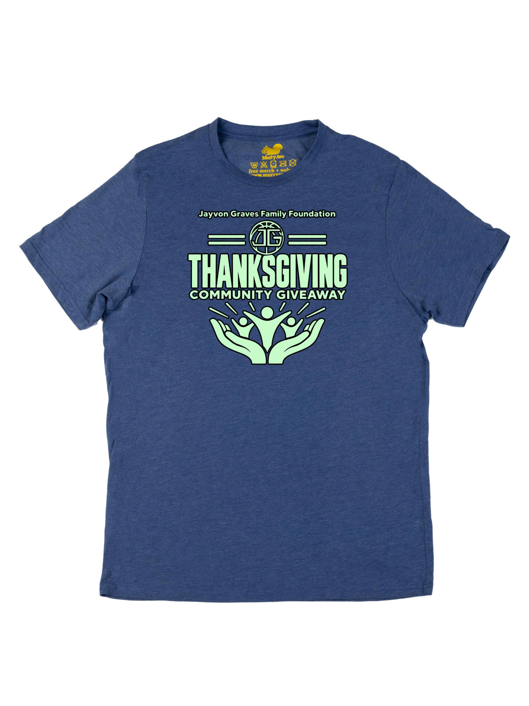 Jayvon Graves Family Foundation Thanks Giving Community Giveaway Unisex T-Shirt