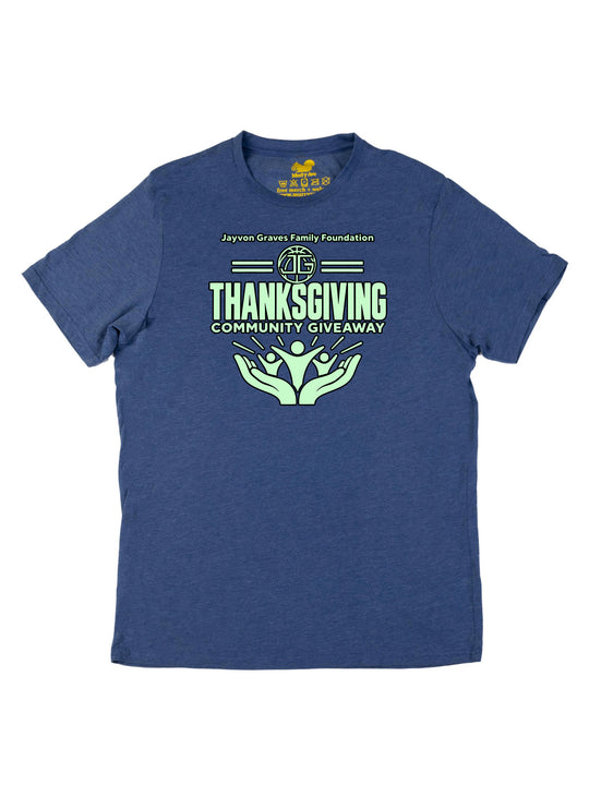 Jayvon Graves Family Foundation Thanks Giving Community Giveaway Unisex T-Shirt
