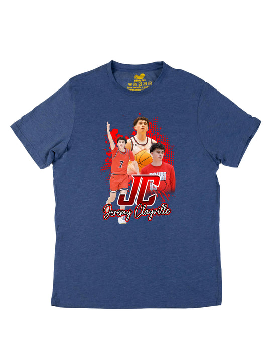 Jeremy Clayville Initials Unisex T-Shirt