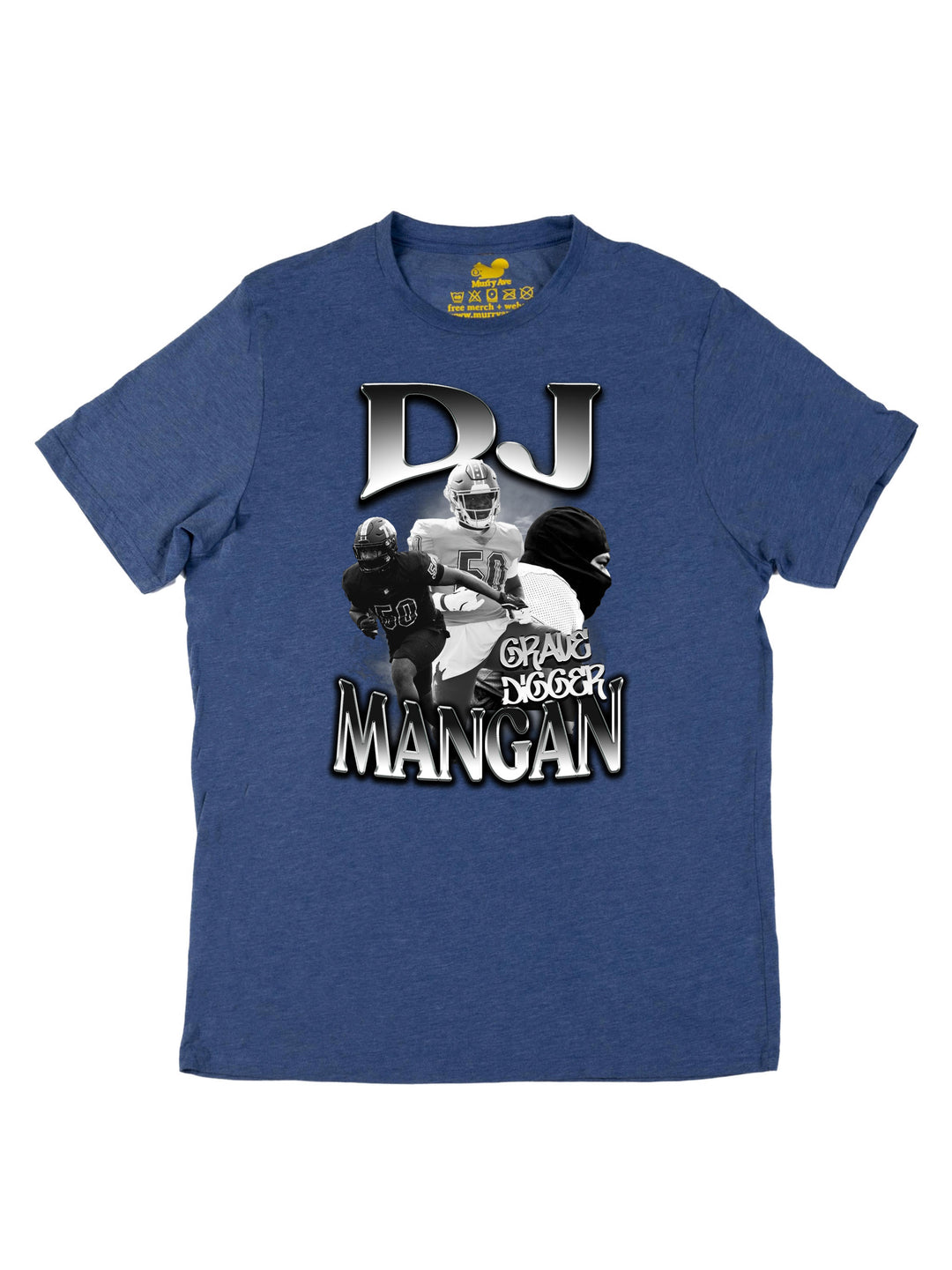 DJ Mangan Initials Unisex T-Shirt