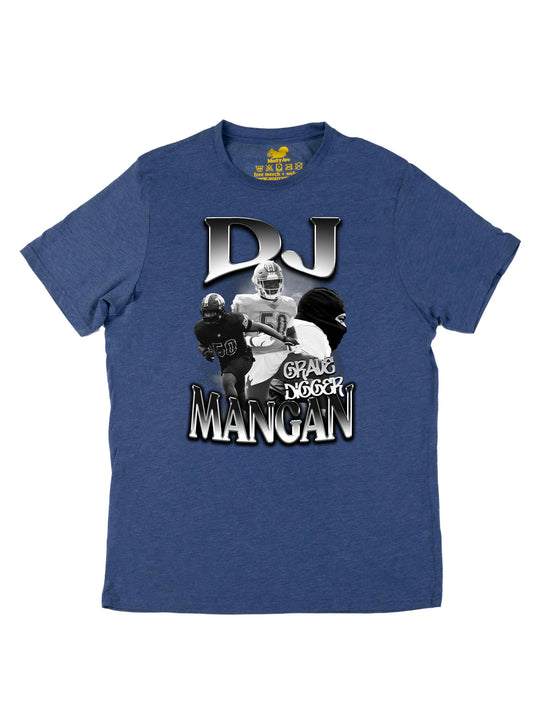 DJ Mangan Initials Unisex T-Shirt