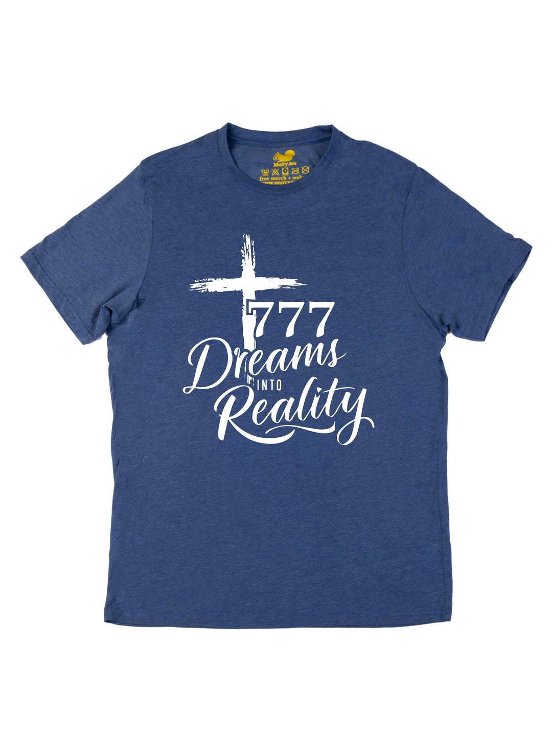 777 Dreams into Reality White Unisex T-Shirt