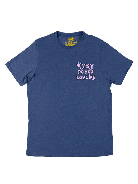 Kyky Do You Love Me Purple Pocket Unisex T-Shirt