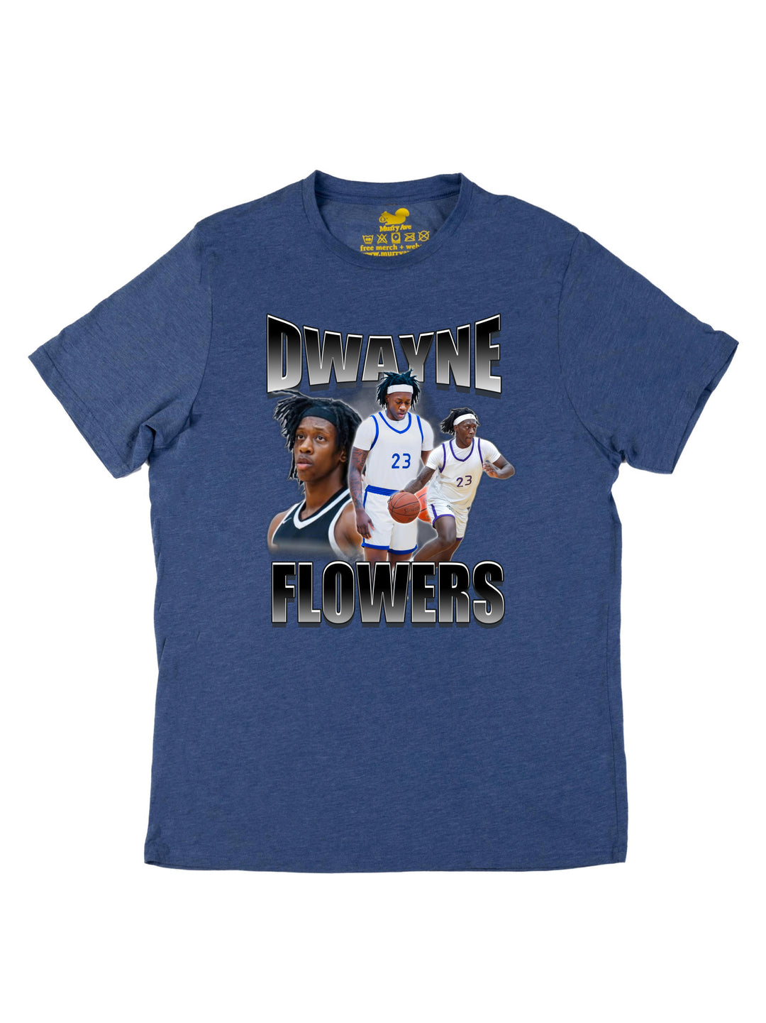 Dwayne Flowers Collage Unisex T-Shirt