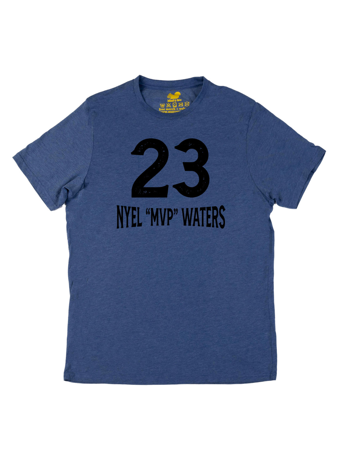 Nyel Waters Logo Black Unisex T-Shirt