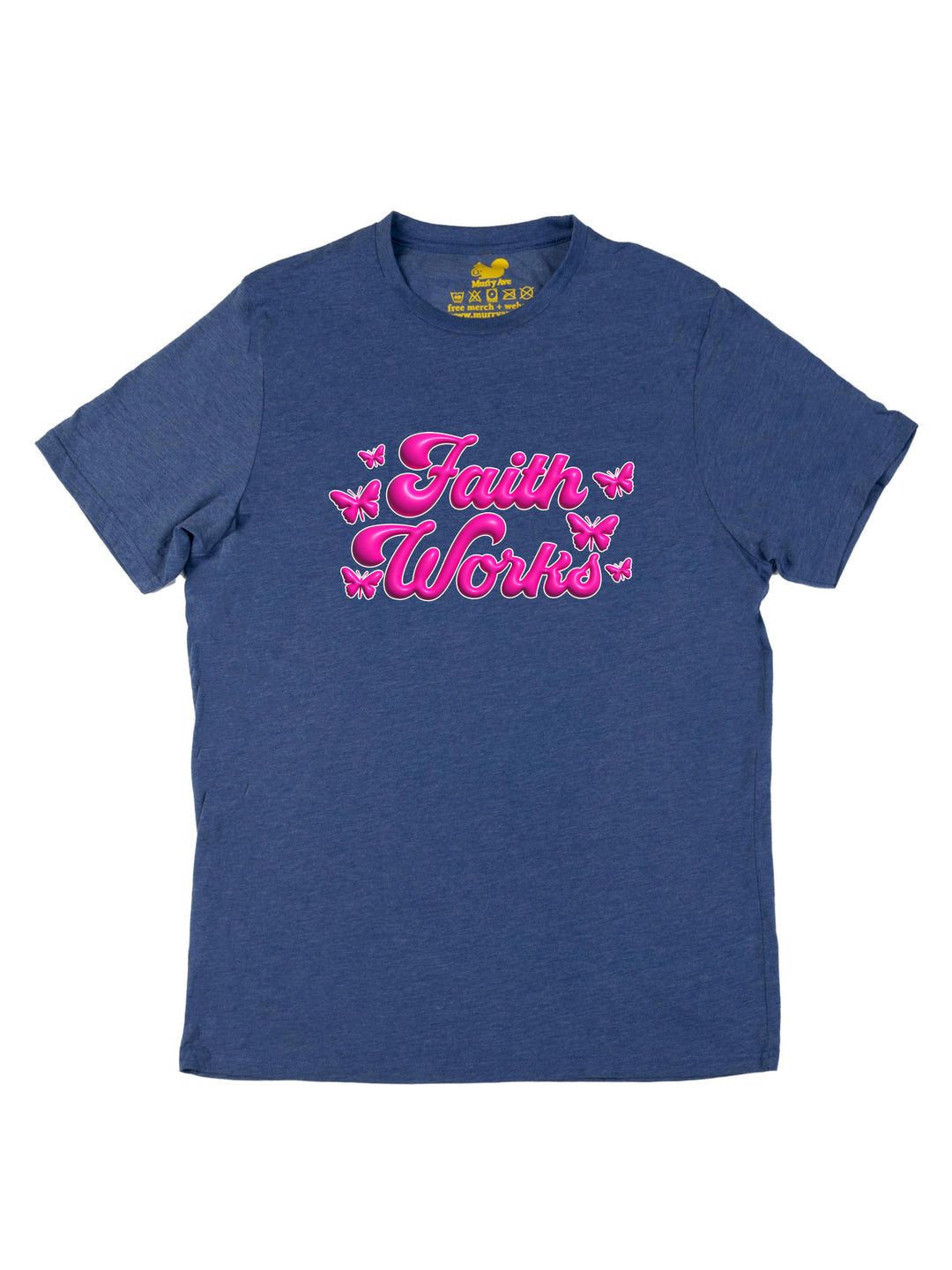 Faith Works Pink Unisex T-Shirt