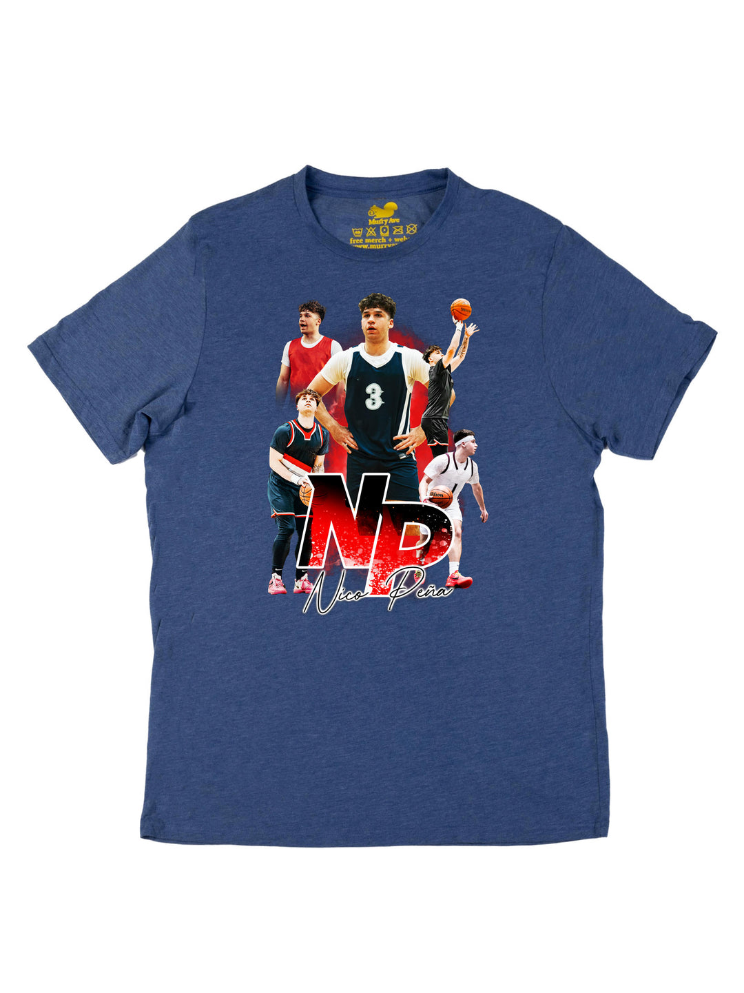 Nico Pena Initials Unisex T-Shirt
