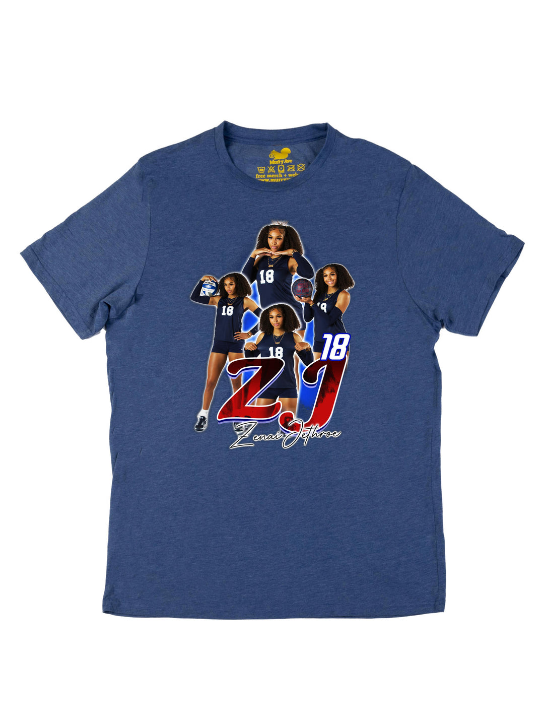 Zenai Jethroe Initials Unisex T-Shirt