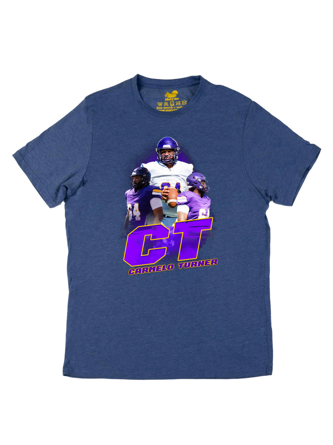 Carmelo Turner Initials Unisex T-Shirt