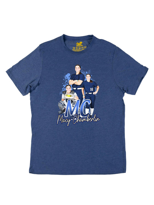 Macy Chamberlin Initials Unisex T-Shirt