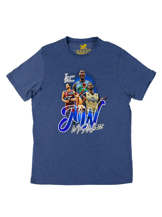Jordan Washington Initials Unisex T-Shirt