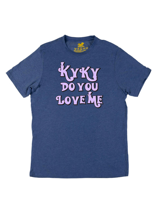 kyky do you love me purple Unisex T-Shirt