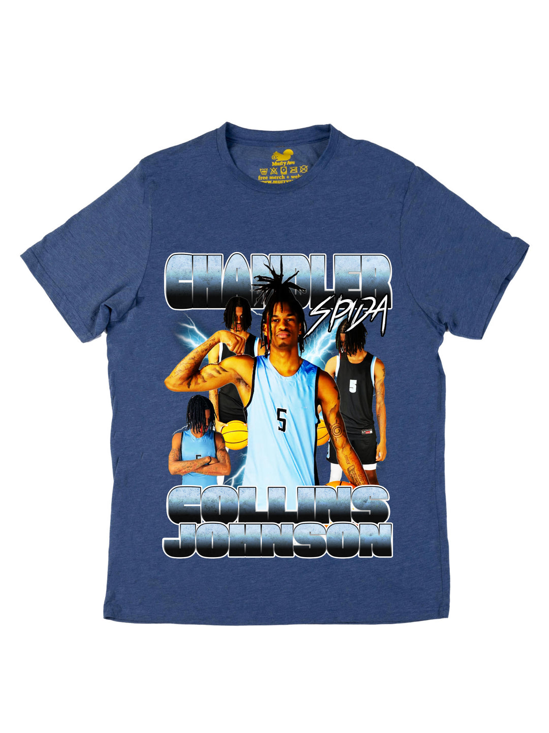Chandler Collins Johnson Collage Unisex T-Shirt