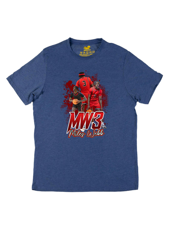 Miles Webb Initials Unisex T-Shirt