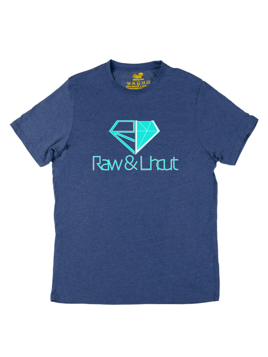 Raw and Uncut Teal Unisex T-Shirt