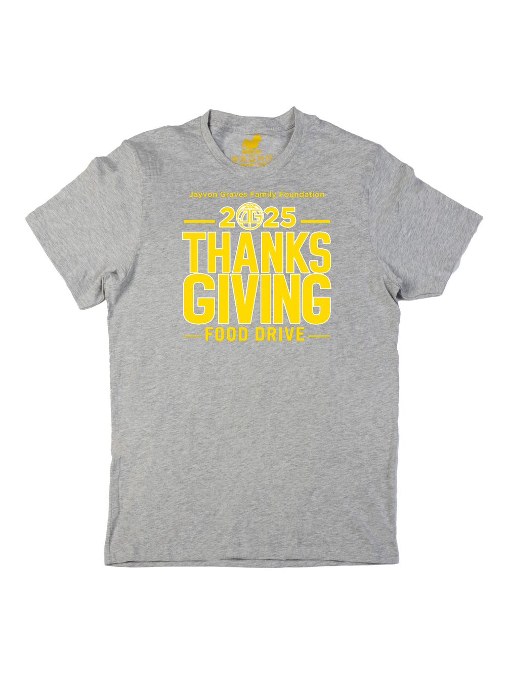 Jayvon Graves Foundation 2025 Thanks Giving Yellow R Unisex T-Shirt
