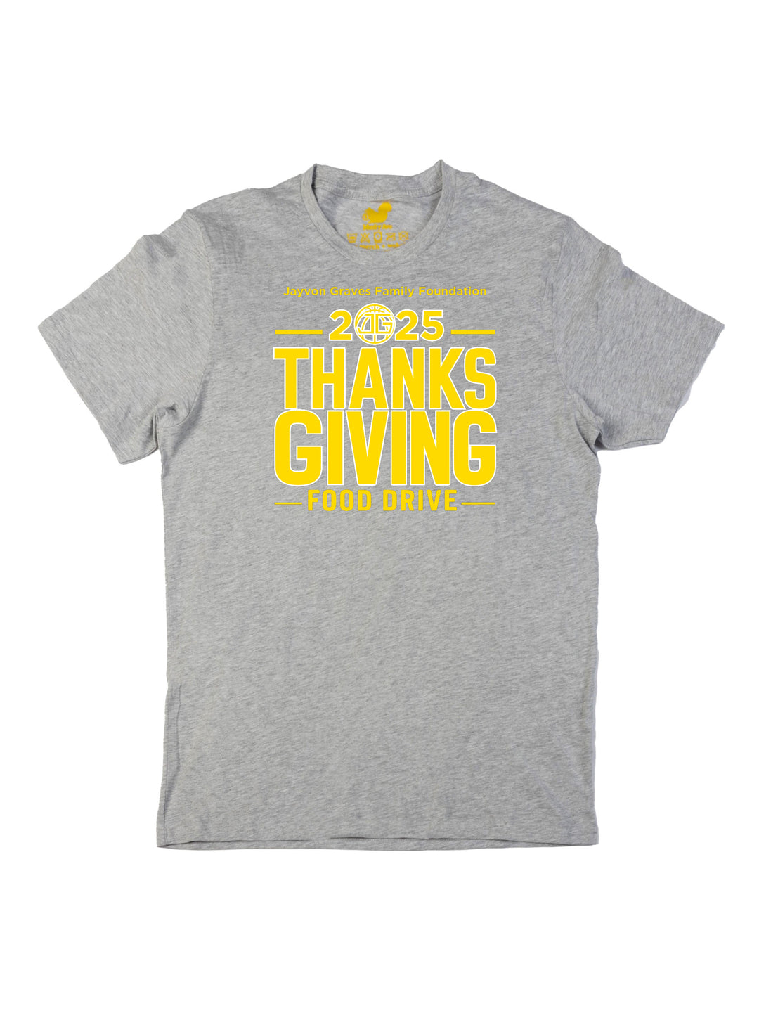 Jayvon Graves Foundation 2025 Thanks Giving Yellow R Unisex T-Shirt