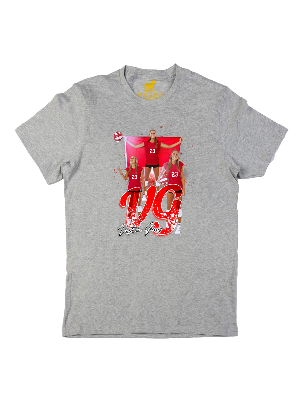 Victoria Gray Initials Unisex T-Shirt