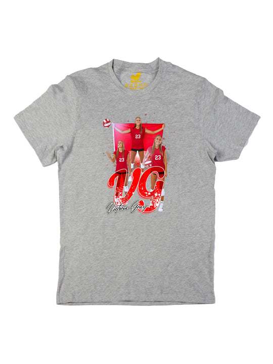 Victoria Gray Initials Unisex T-Shirt