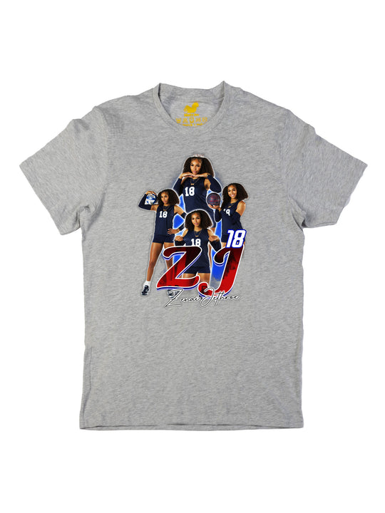Zenai Jethroe Initials Unisex T-Shirt