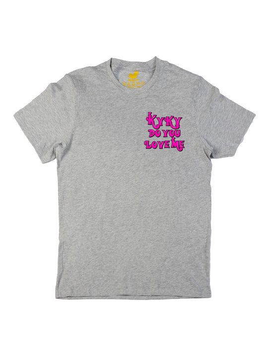 Kyky Do You Love Me Pink Pocket Unisex T-Shirt