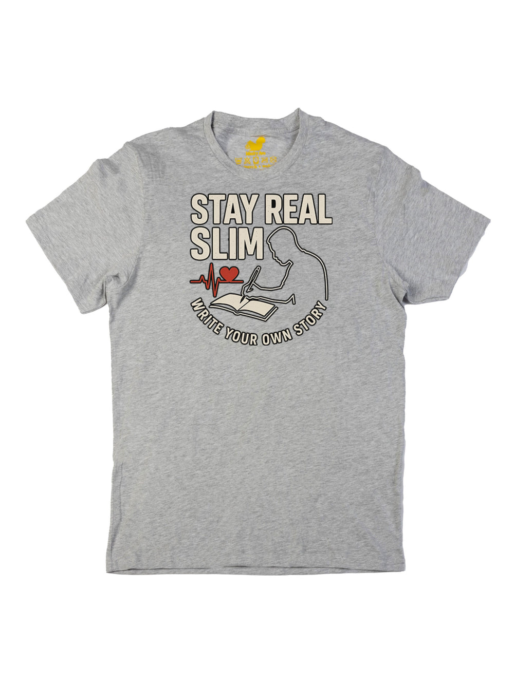 Stay Real Slim Logo Unisex T-Shirt
