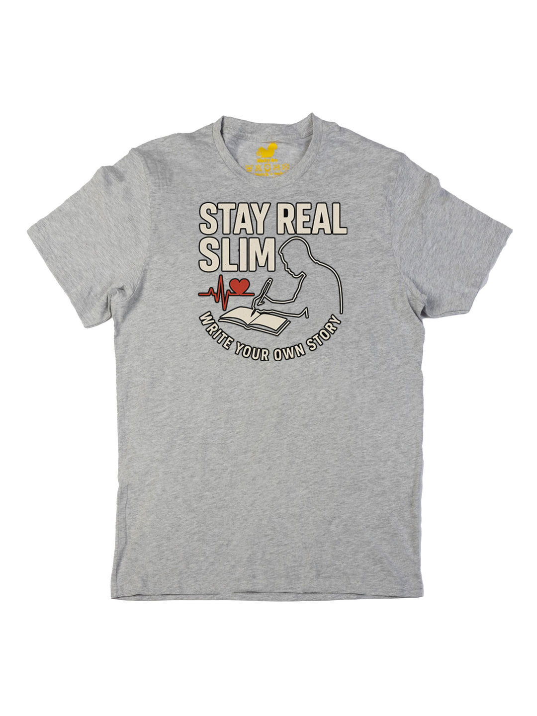 Stay Real Slim Logo Unisex T-Shirt