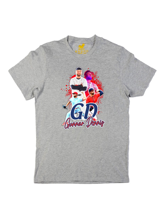 Gunnar Dennis Initials Unisex T-Shirt