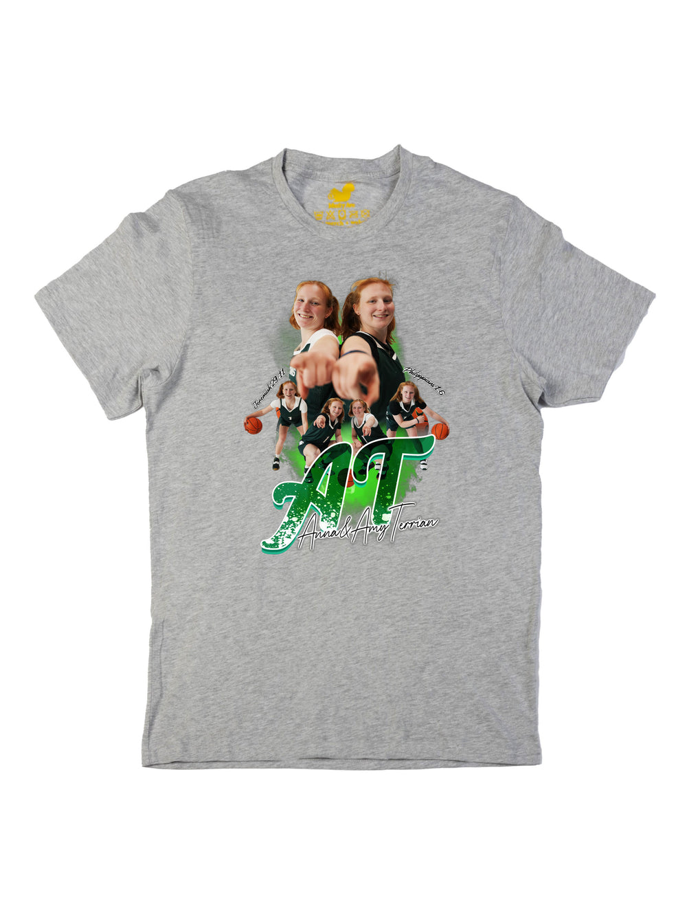 Anna and Amy Terrian Collage Unisex T-Shirt