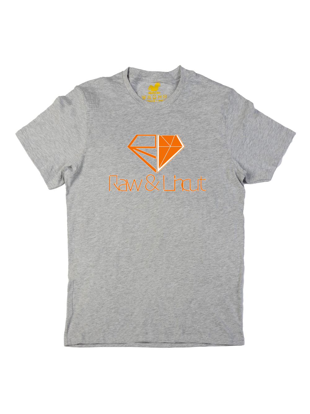 Raw and Uncut Orange Unisex T-Shirt