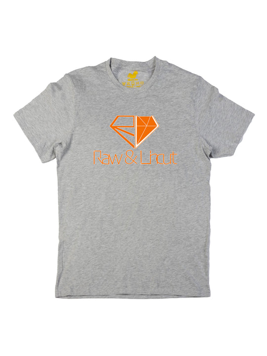 Raw and Uncut Orange Unisex T-Shirt