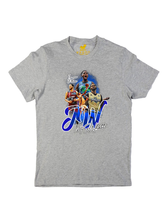 Jordan Washington Initials Unisex T-Shirt