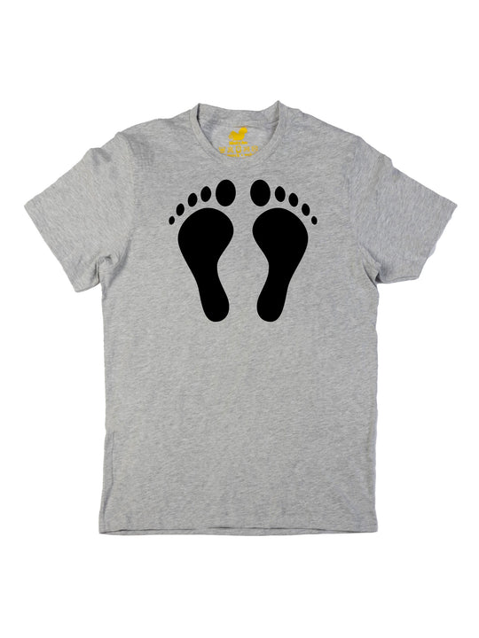 KP Footprint Black Unisex T-Shirt