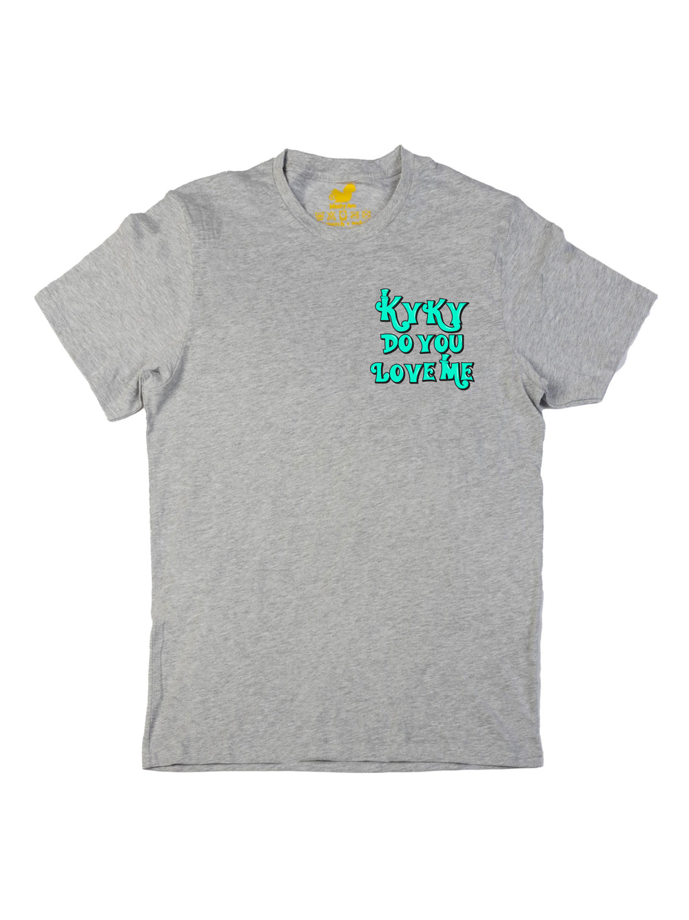 Kyky Do You Love Me Teal Pocket Unisex T-Shirt