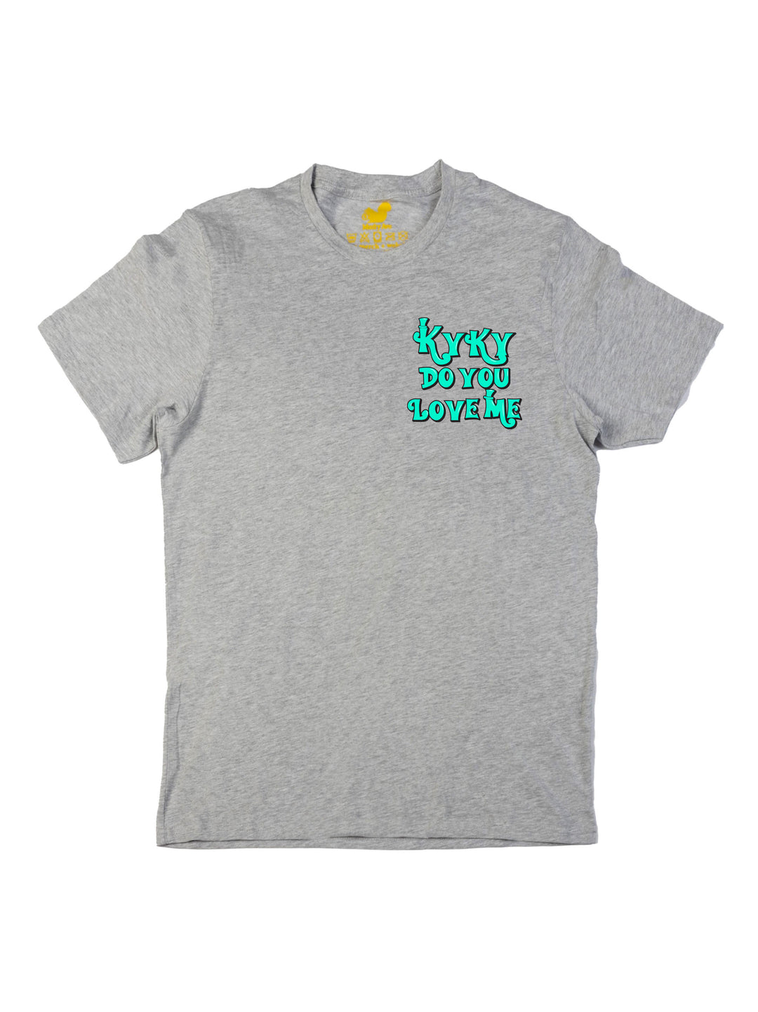 Kyky Do You Love Me Teal Pocket Unisex T-Shirt
