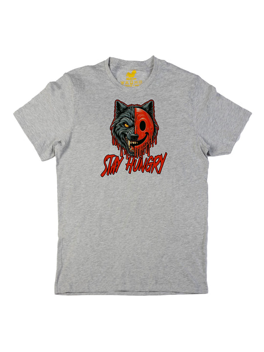 Stay Hungry Wolf Unisex T-Shirt