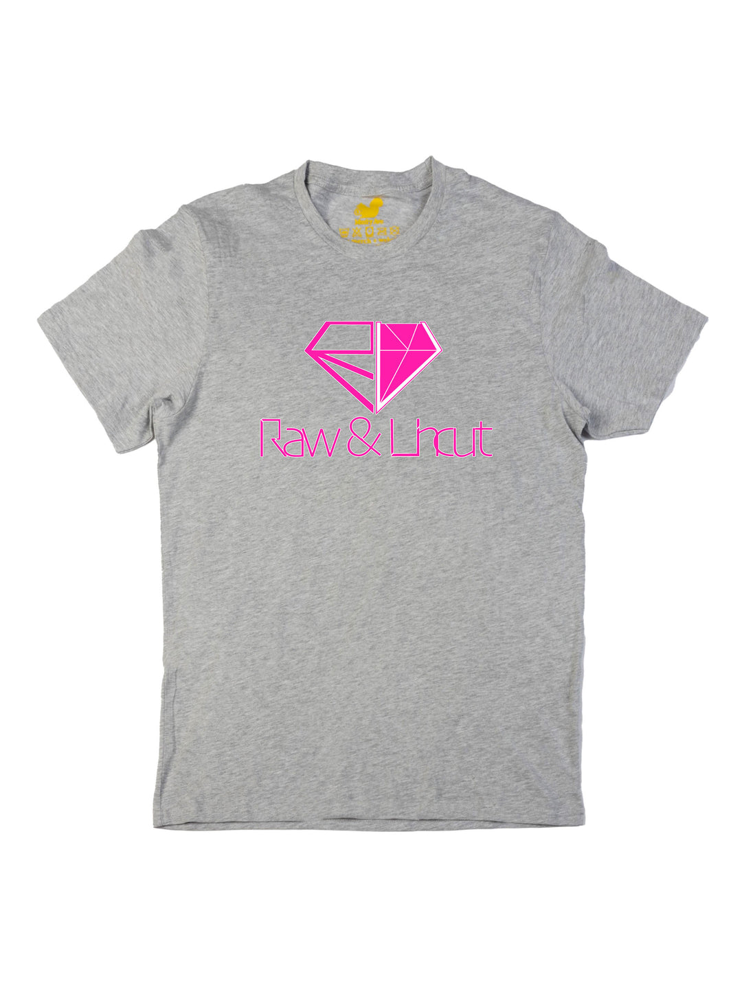 Raw and Uncut Pink Unisex T-Shirt