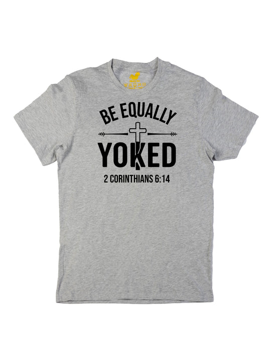 Be Equally Yoked Logo Black Unisex T-Shirt