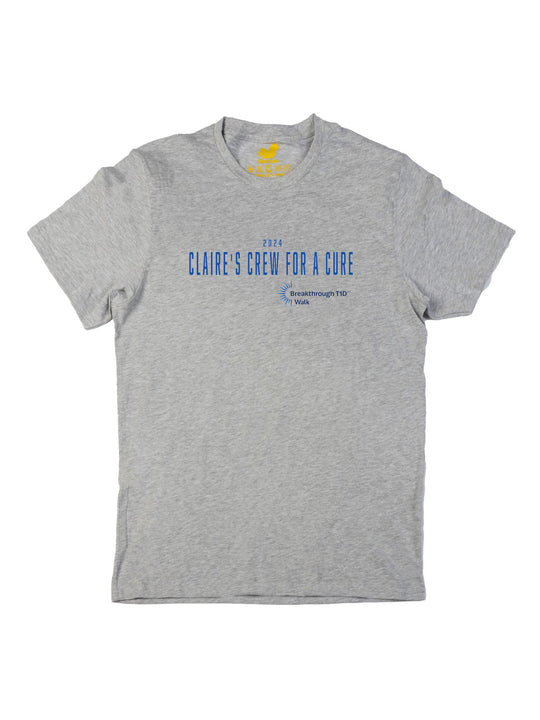 Claires Crew for a Cure Unisex T-Shirt