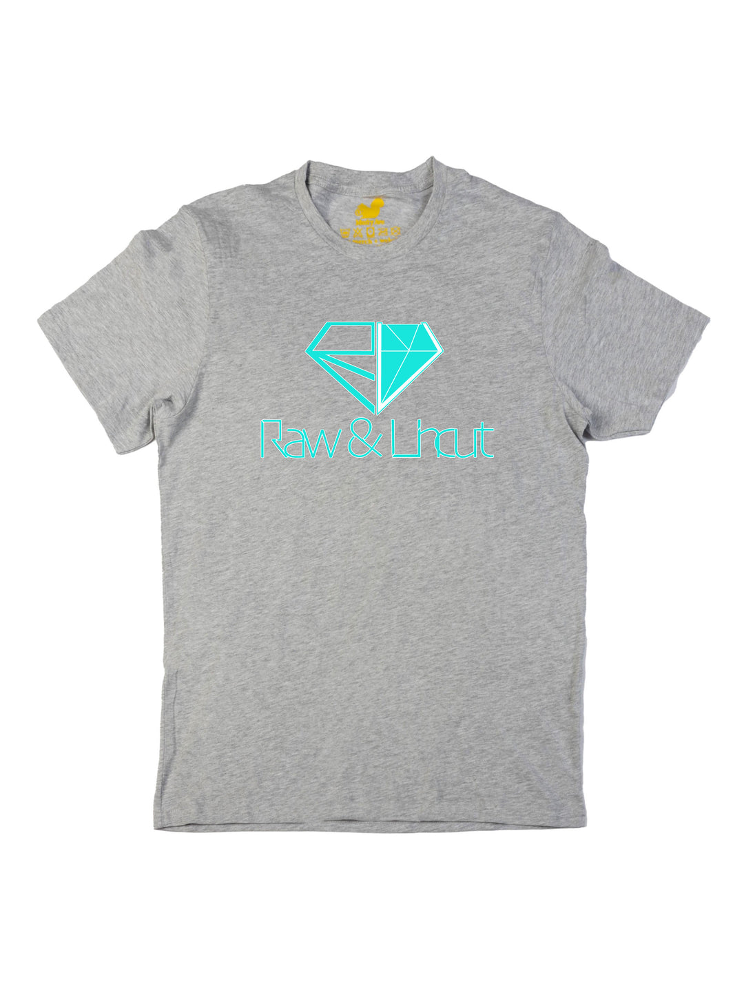 Raw and Uncut Teal Unisex T-Shirt