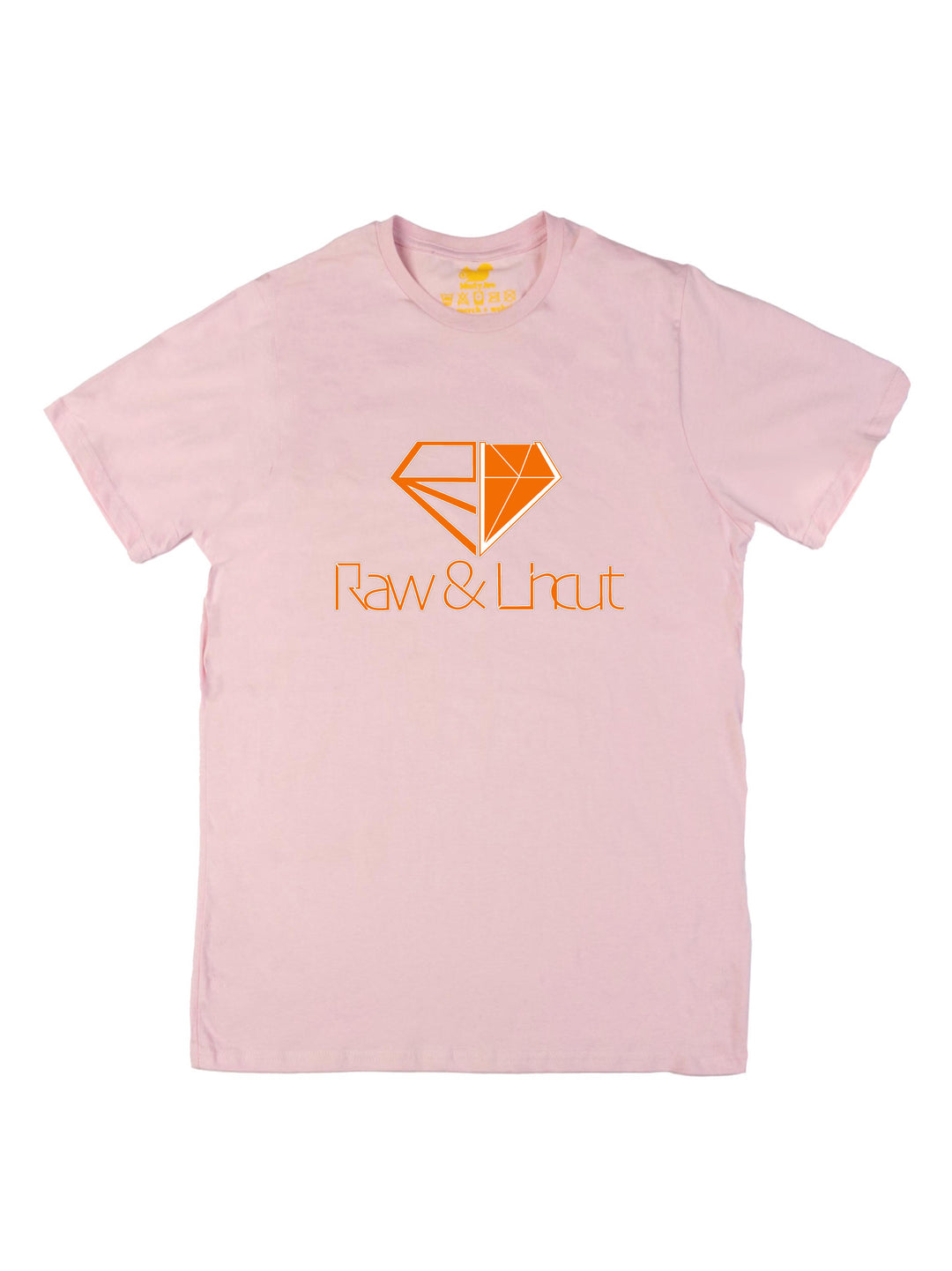 Raw and Uncut Orange Unisex T-Shirt