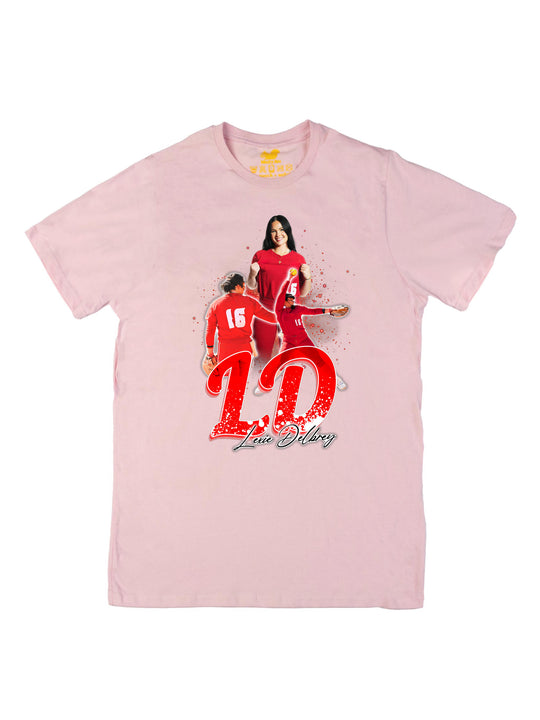 Lexie Delbrey Initials Unisex T-Shirt