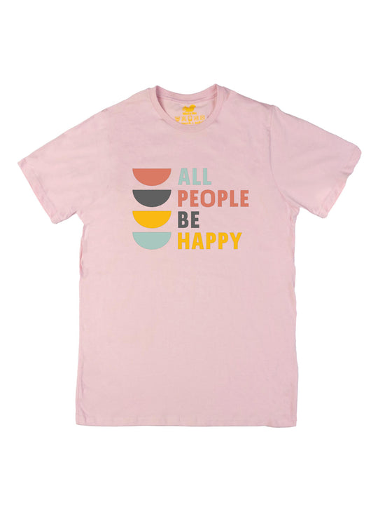 All People Be Happy Logo Unisex T-Shirt