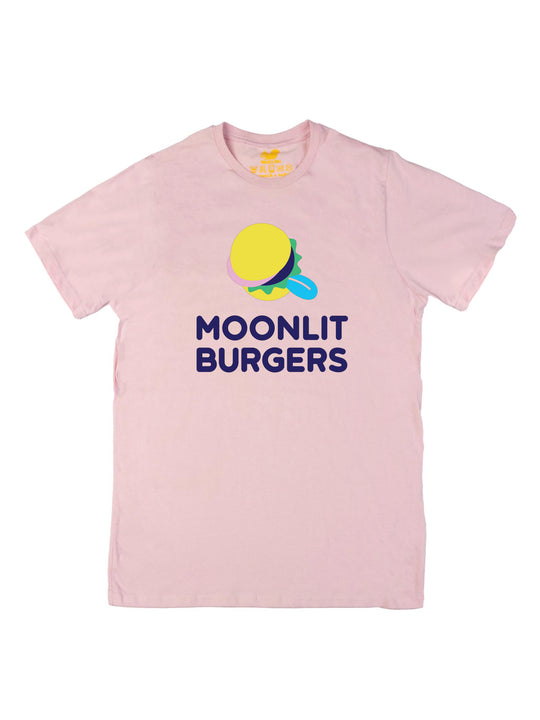 Moonlit Burgers Stacked Unisex T-Shirt