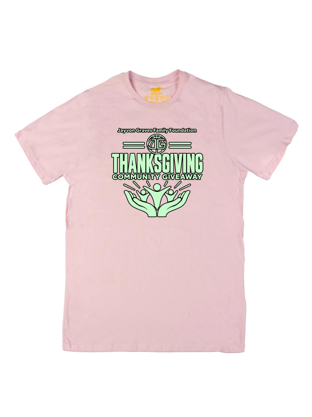 Jayvon Graves Family Foundation Thanks Giving Community Giveaway Unisex T-Shirt