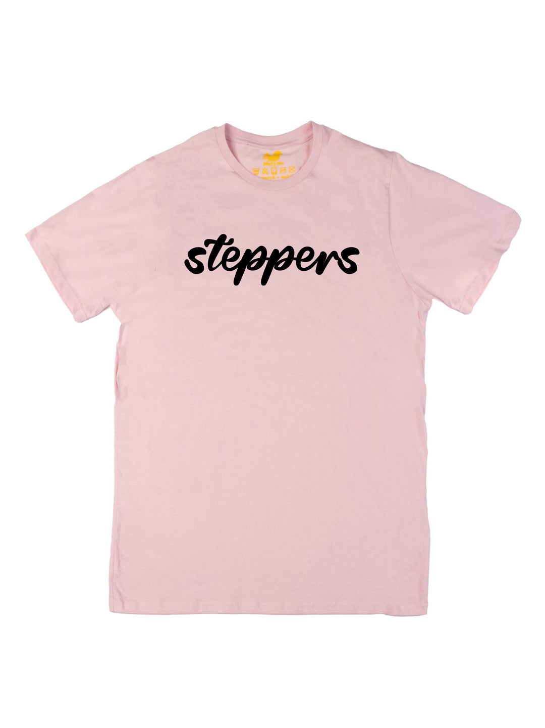 Steppers Black Unisex T-Shirt
