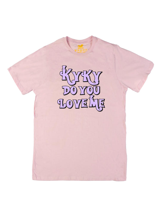 kyky do you love me purple Unisex T-Shirt