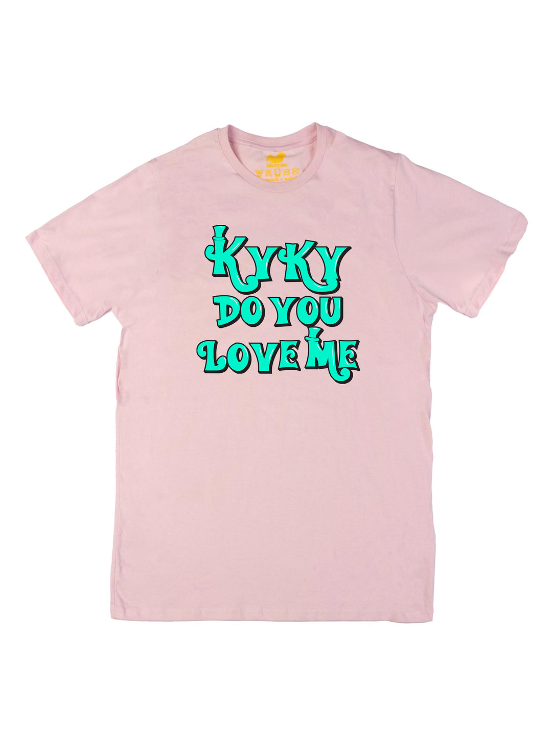kyky do you love me teal Unisex T-Shirt