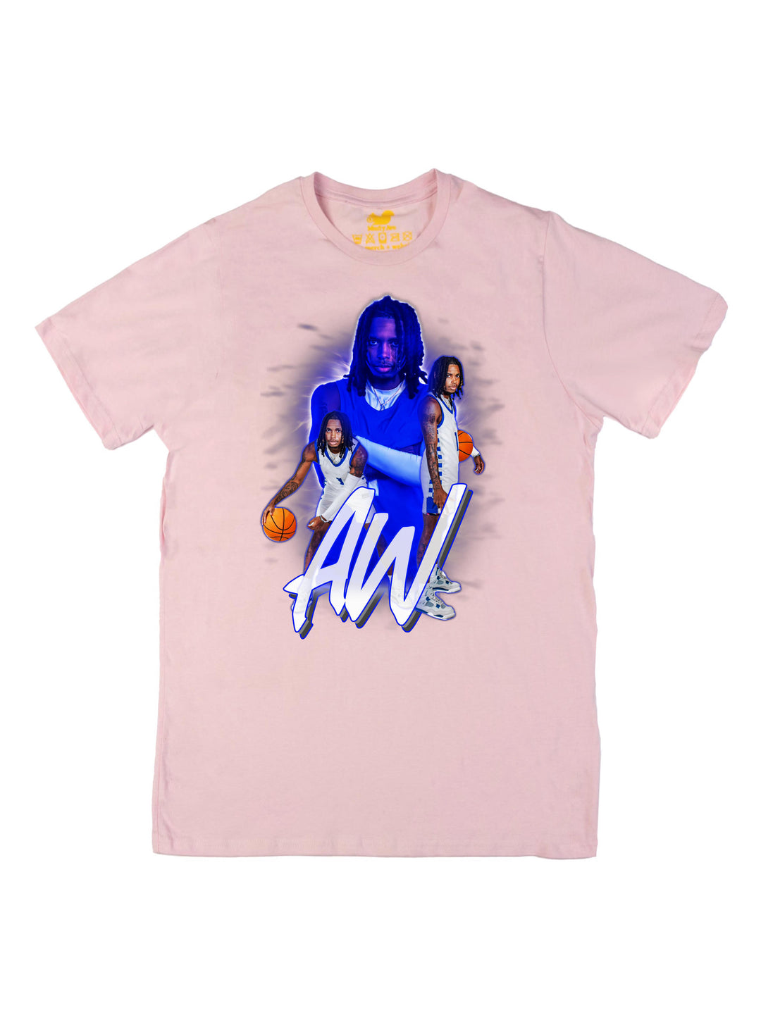 AJ White Collage Unisex T-Shirt