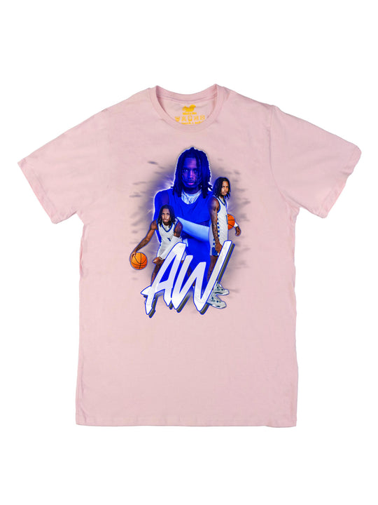 AJ White Collage Unisex T-Shirt